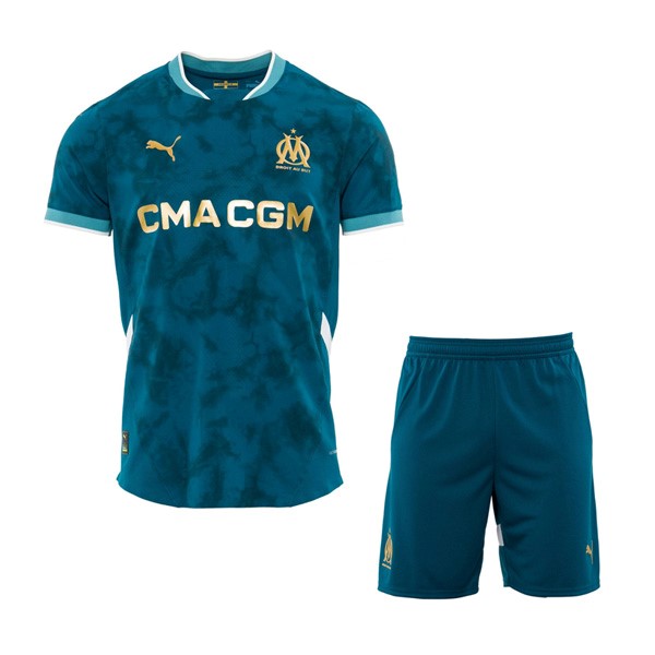 Camiseta Marsella Segunda equipo Niño 2024-25